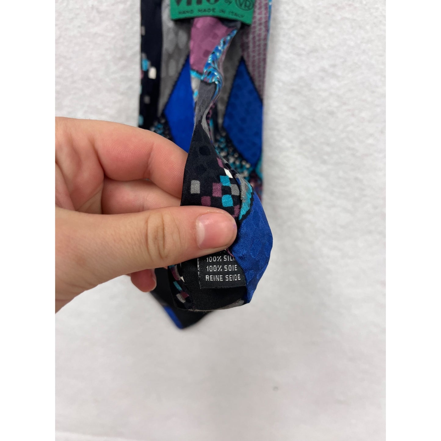 Vito By VR Handmade Italian Silk Tie #8668
