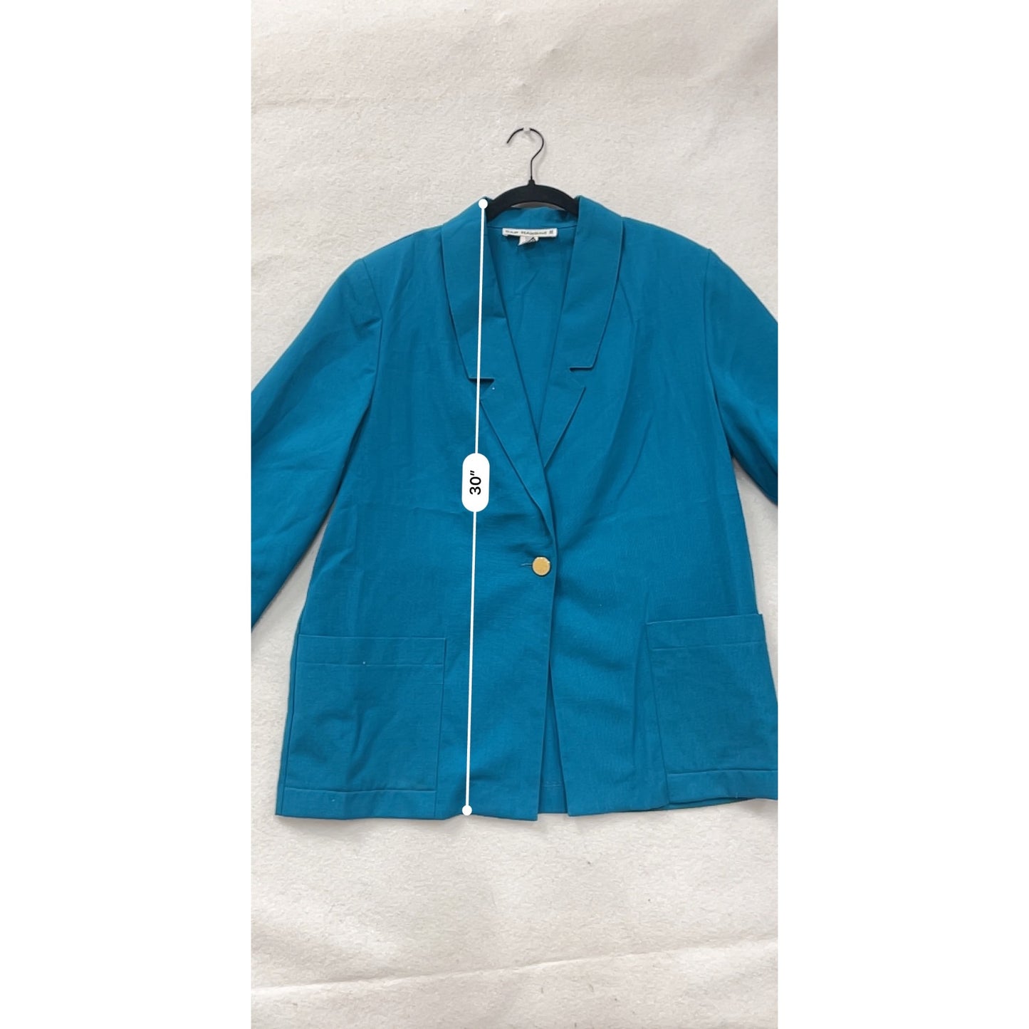 Sag Harbor Blue Blazer Jacket 16W #8642