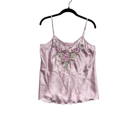 Women’s Pink Silky PJ Top #2927