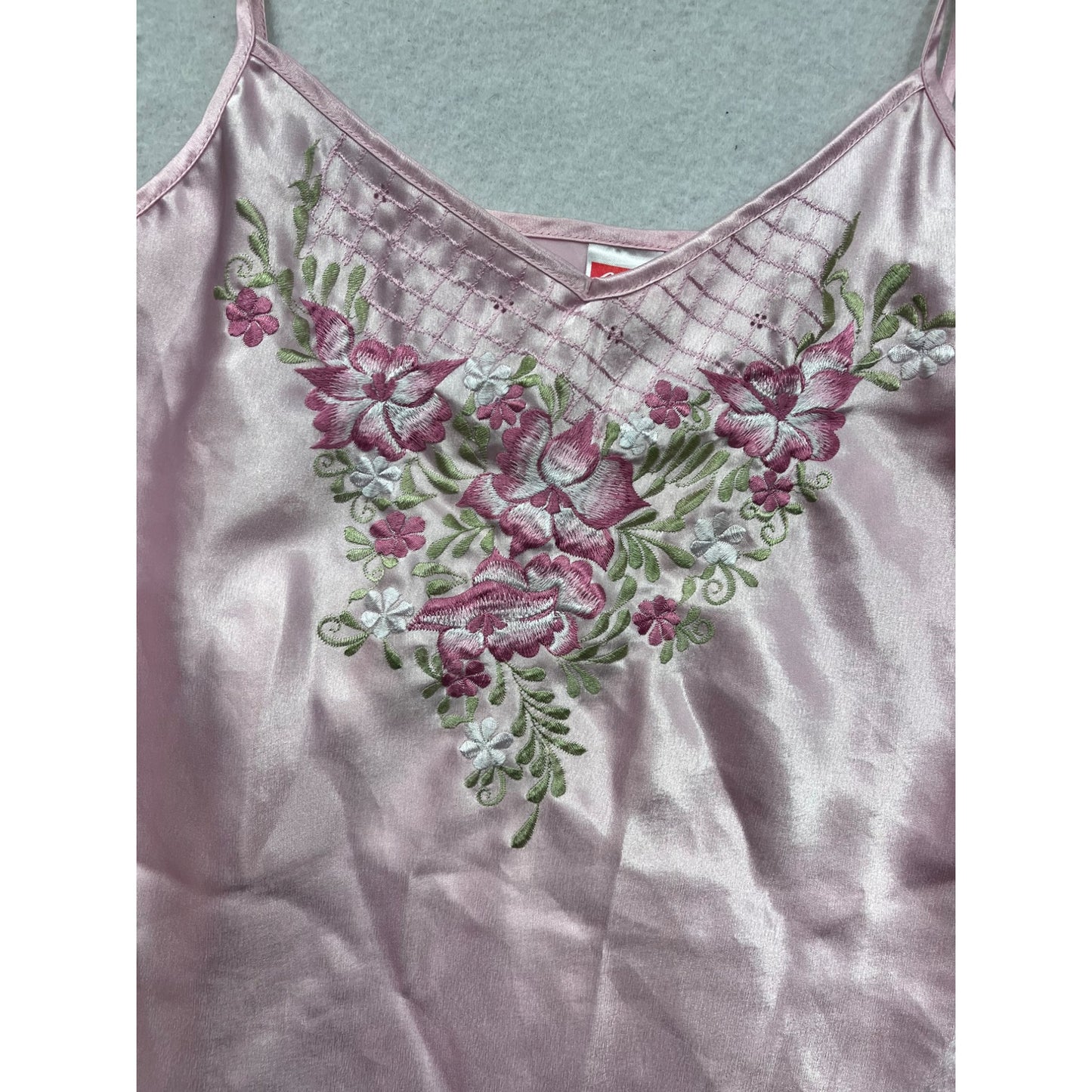 Women’s Pink Silky PJ Top #2927