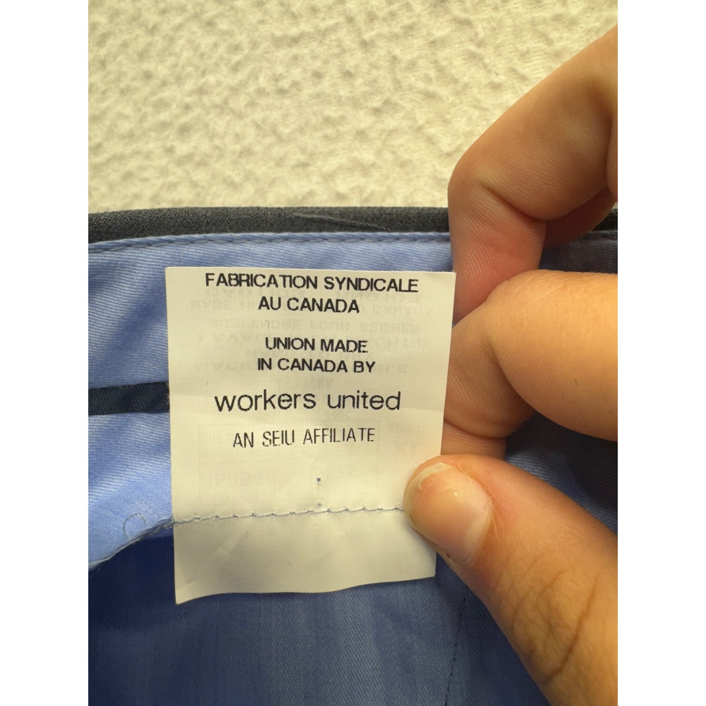 Riviera By Jack Victor Traveler Flex Tech Wool Gray Dress Pants XL #9119