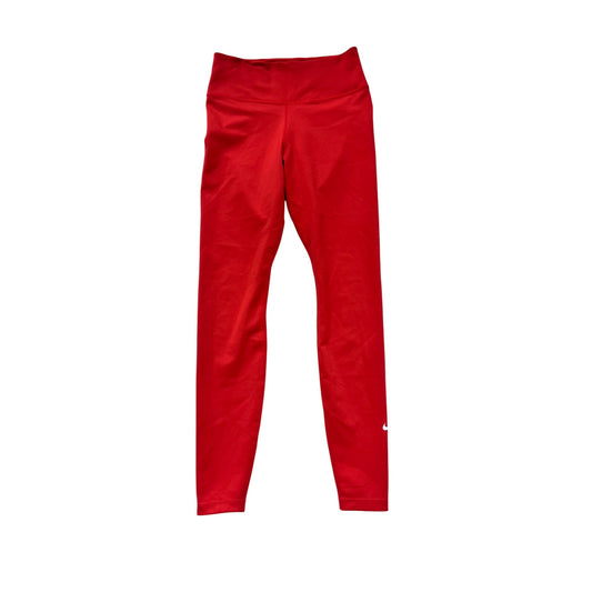 Nike Womens Red Dri-Fit Leggings Small #8472