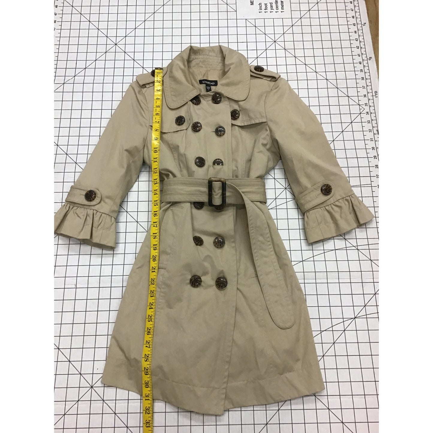 Women’s Classic Button Up Trench Coat