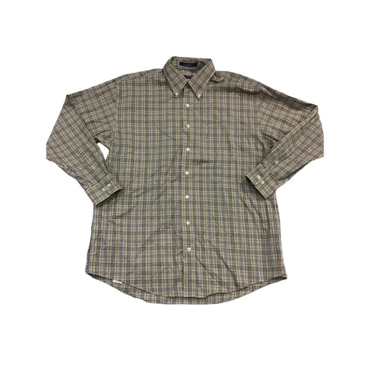 Men’s Plaid Button Up