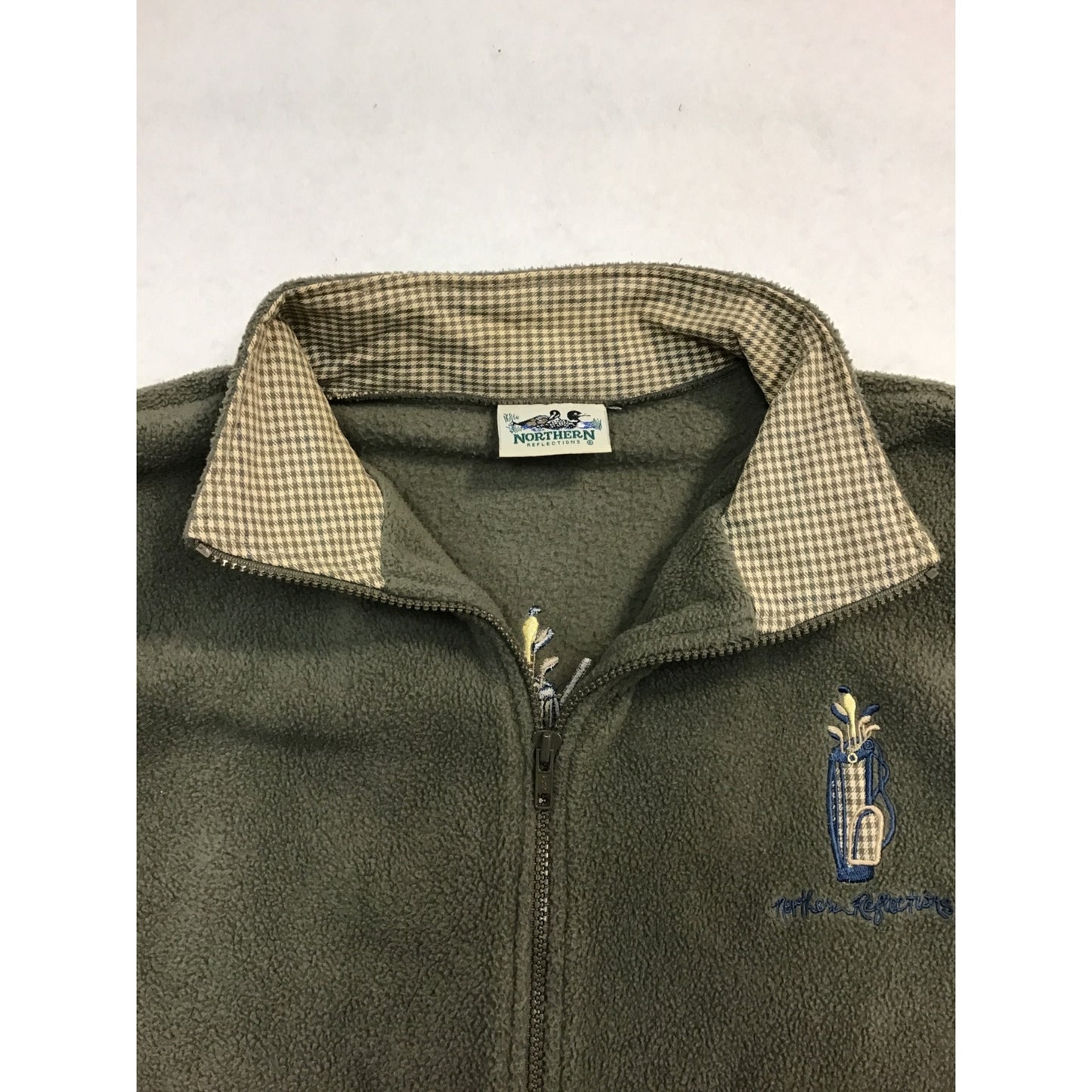 Men’s VINTAGE Northern Reflections Golf Zip Up