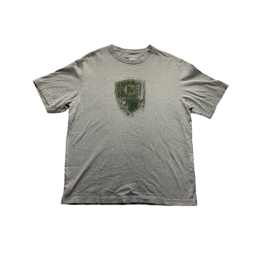 Merrell Gray Shield Logo T-Shirt L/G 100% Cotton #7677