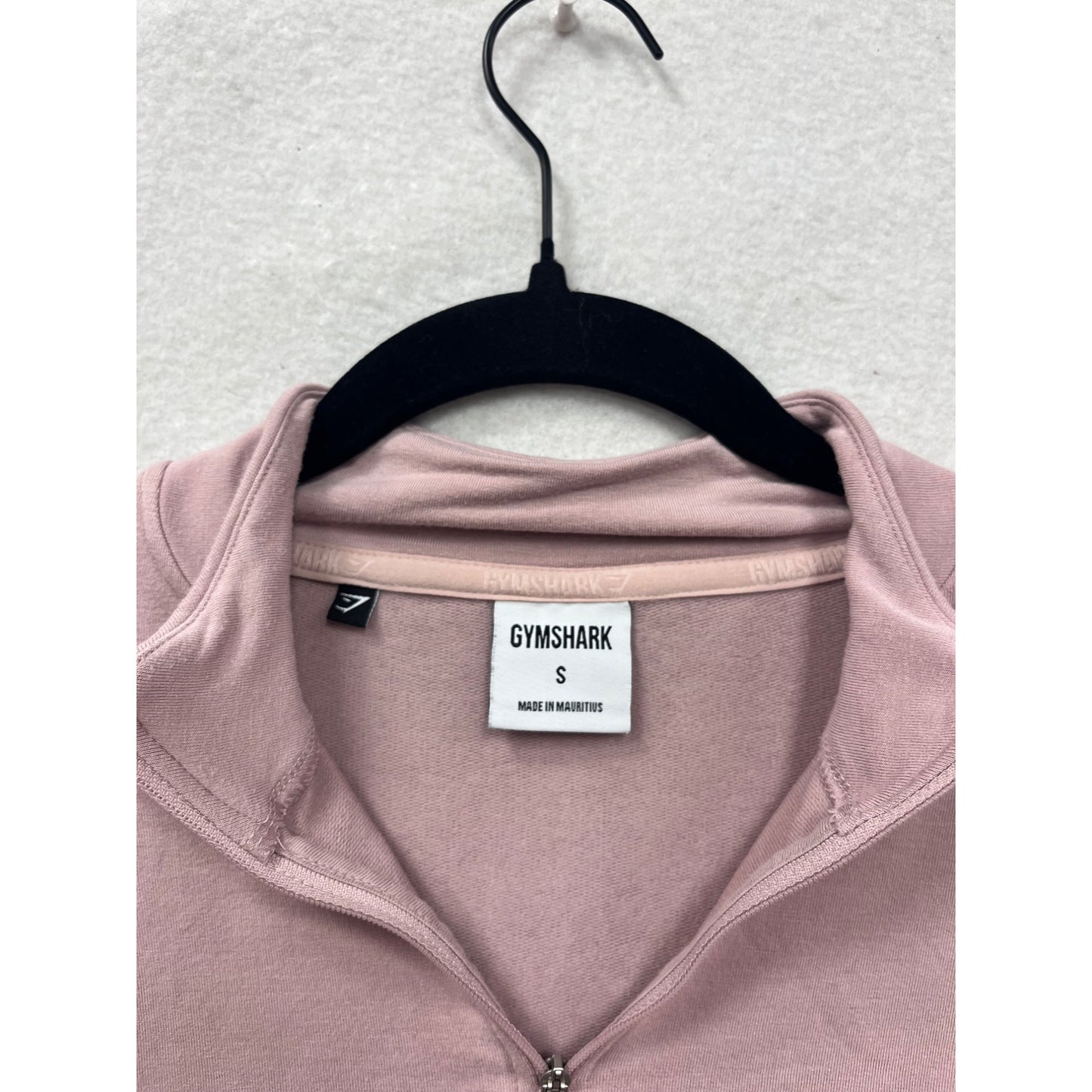 Gymshark Cropped Half-Zip Sweatshirt Small #8530