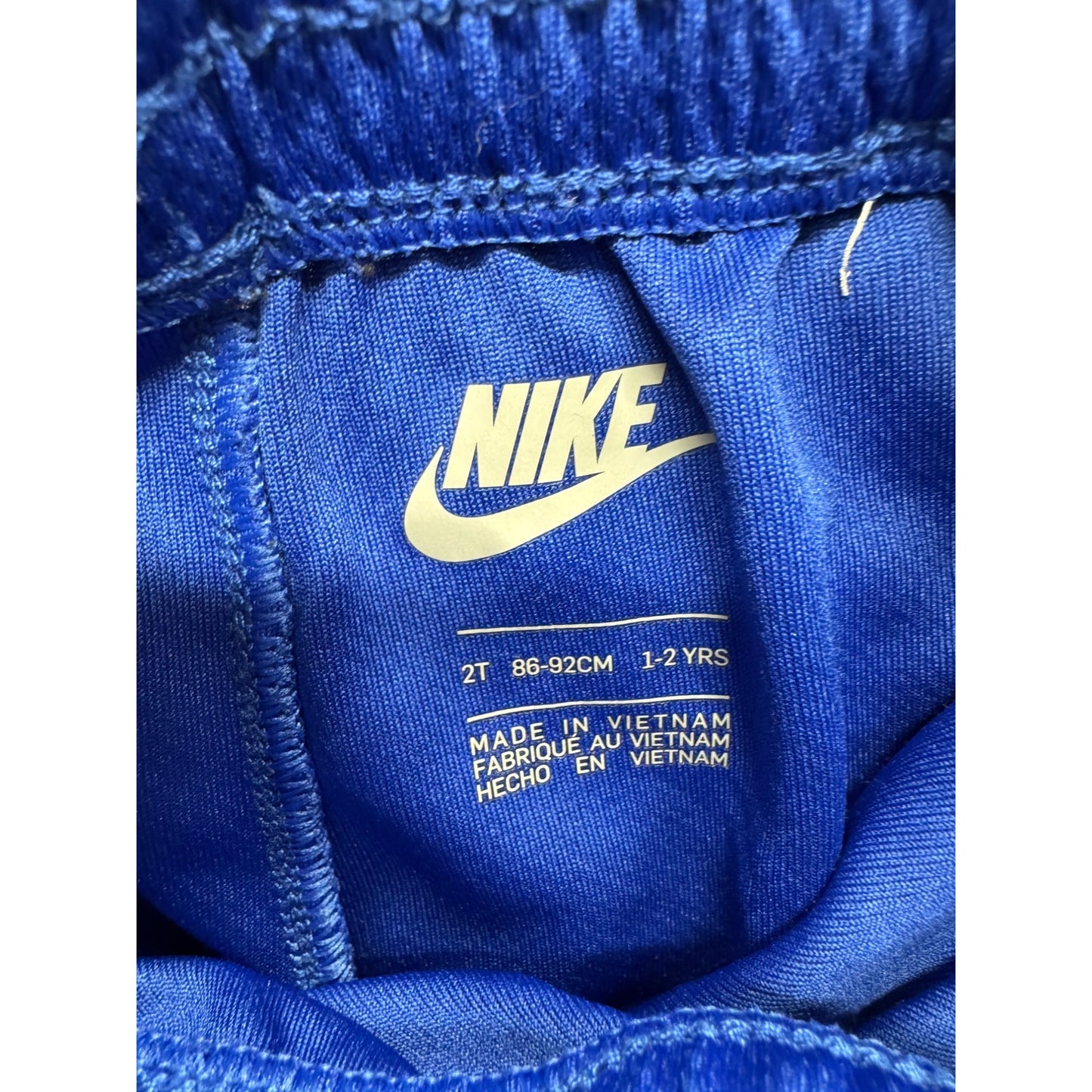 Nike Infant Boys 2T Blue Mesh Shorts Athletic #9105