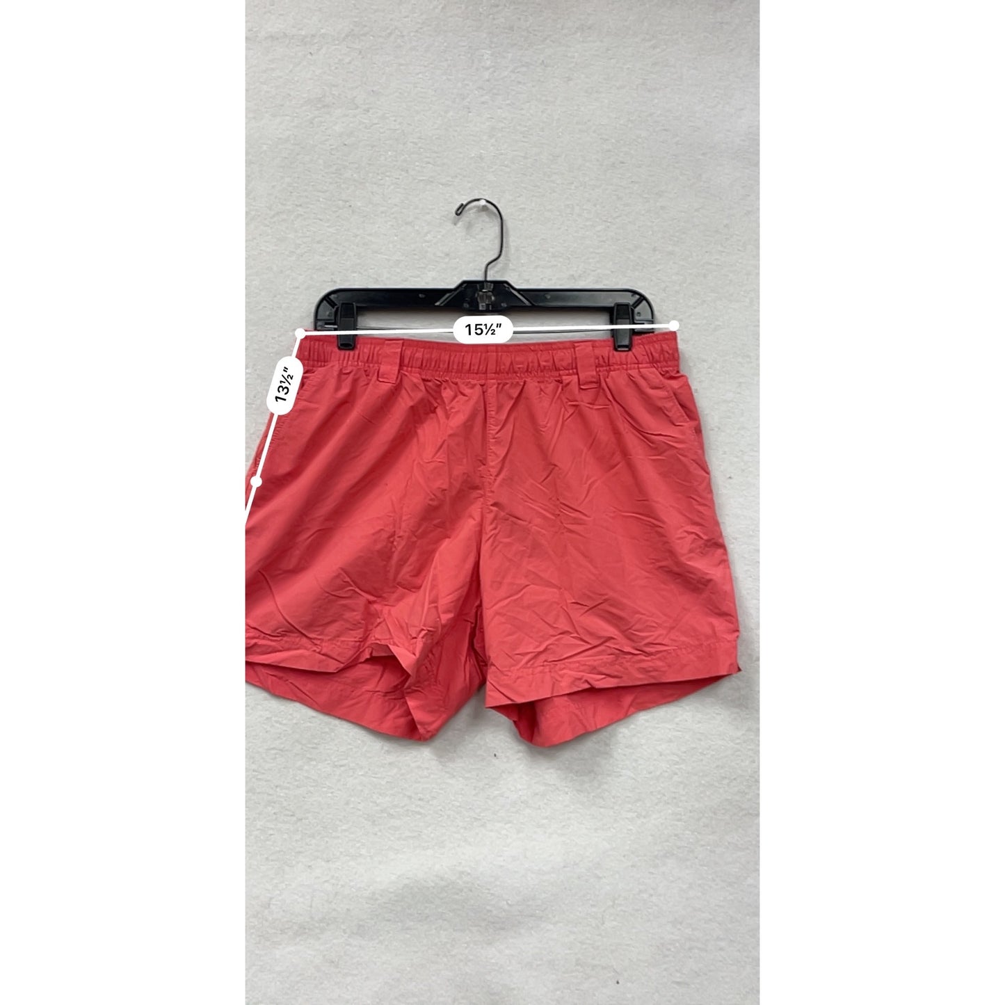 Columbia Womens Red Quick-Dry Nylon Shorts Size L #8094