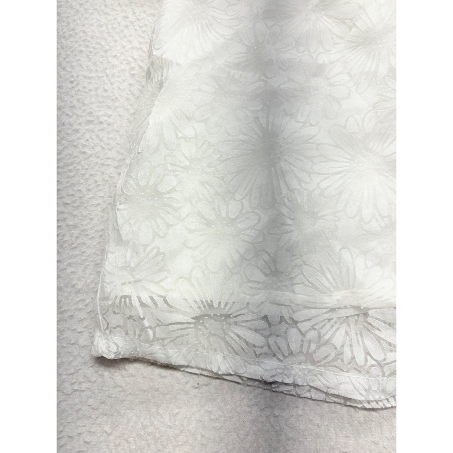White Floral Embroidered Toddler Dress By Joie #7413