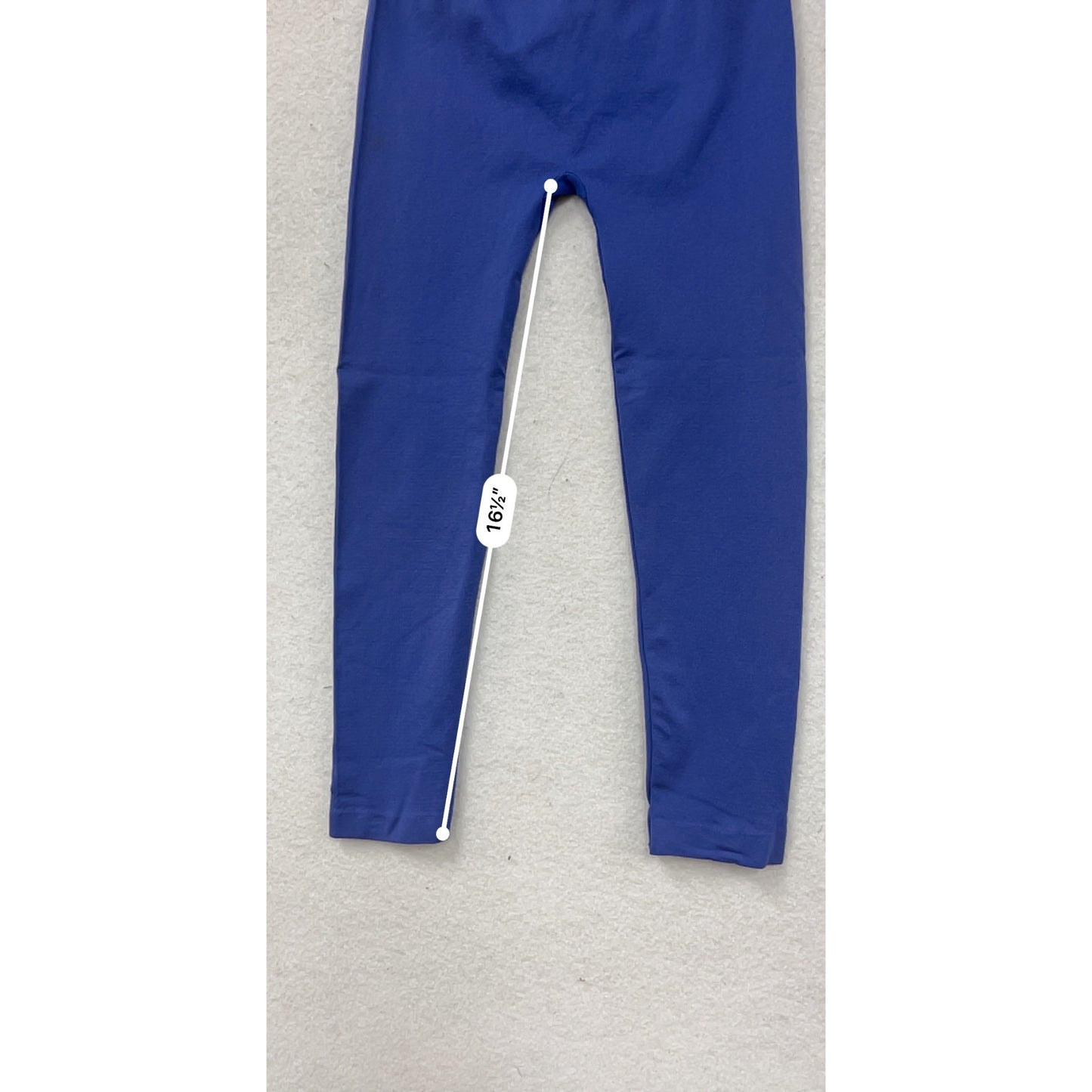 Body Glove Blue Performance Leggings Size 7/8 #8447