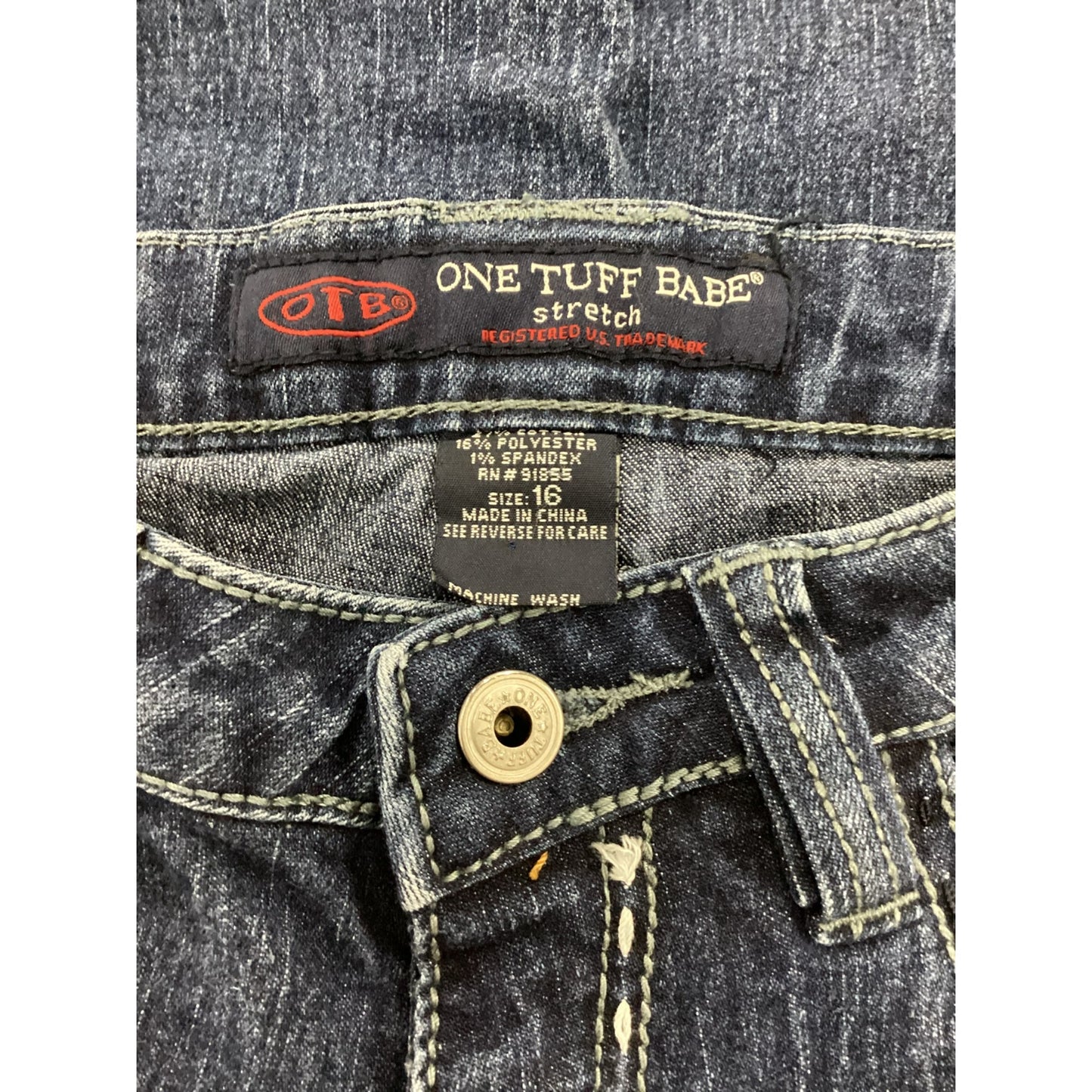 One Tuff Babe Girls Jeans