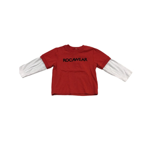 Baby Boy Layered Long-Sleeve Top