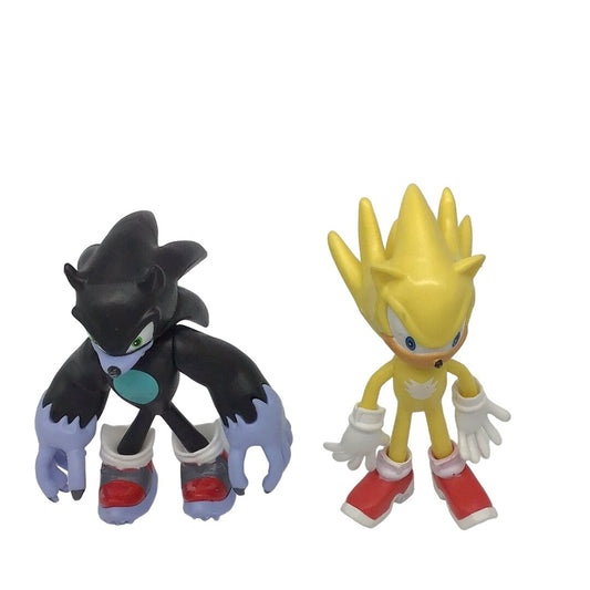 Super sonic and Shadow Action Figures