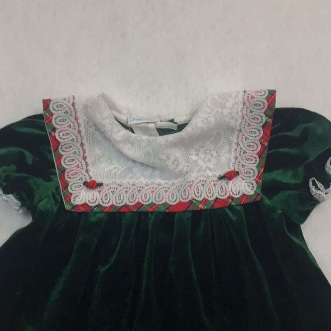 Vintage Baby Velvet Dress