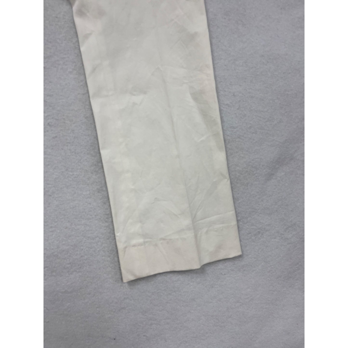 2000s Prada White Cotton & Elastane Pants #7592
