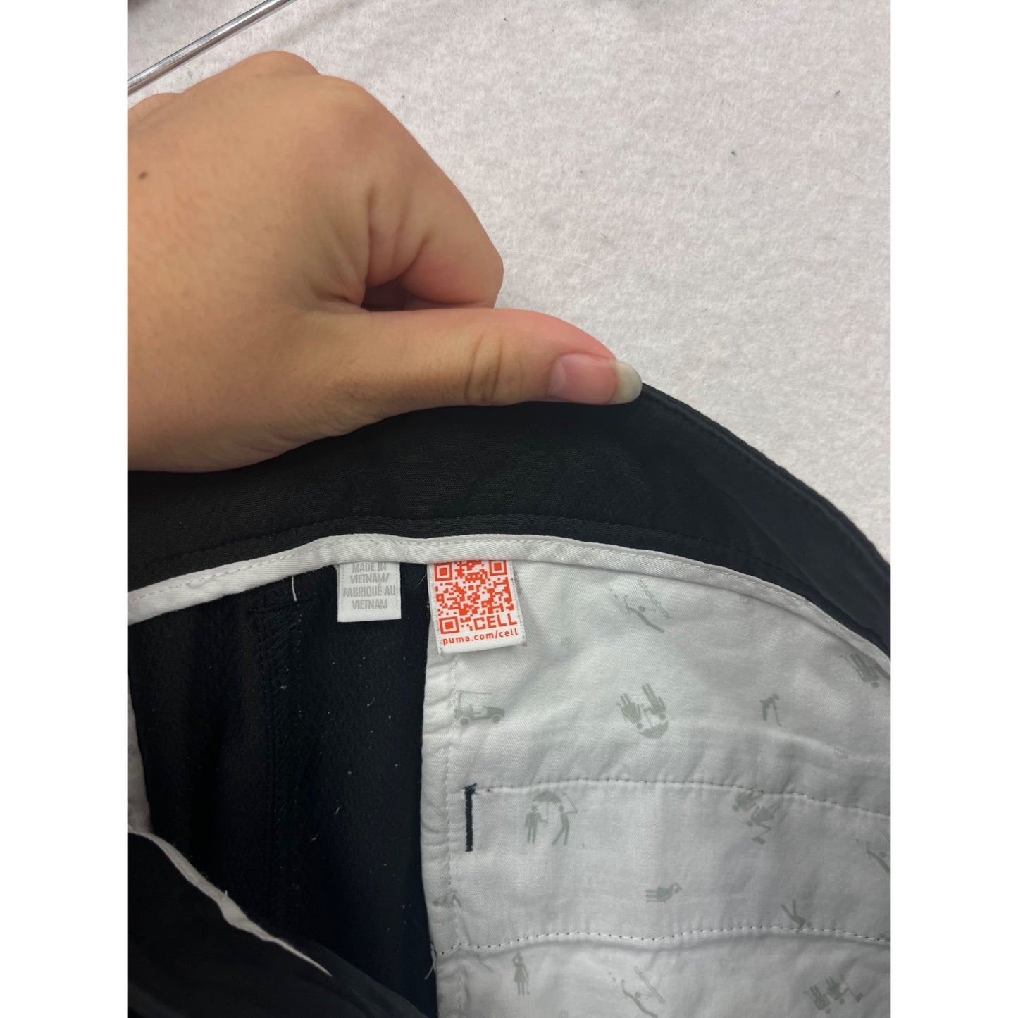 Puma Black Performance Golf Shorts Size 36 #215A