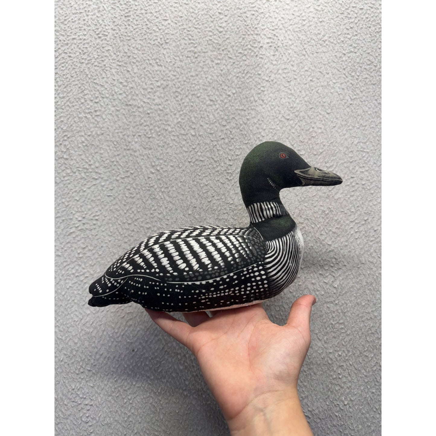 Loon Bird Plush Fabric Stuffed Animal Figurine Decorative Collectible #9953
