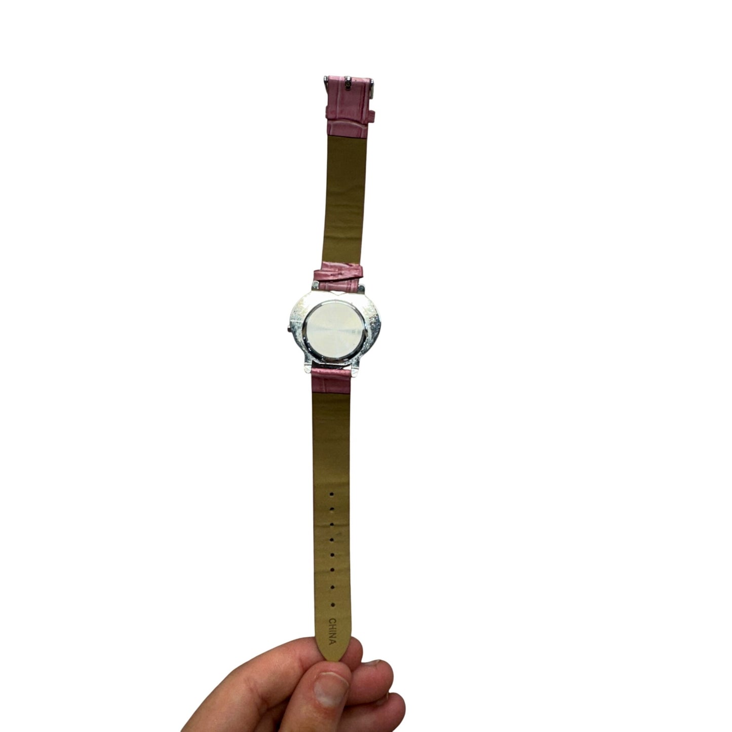 Hannah Montana Pink Heart-Shaped Digital Watch With Strap #9946