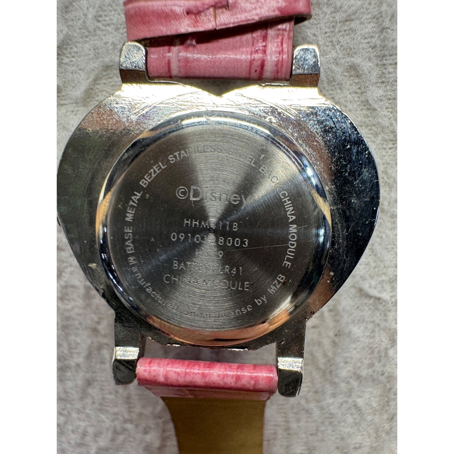 Hannah Montana Pink Heart-Shaped Digital Watch With Strap #9946