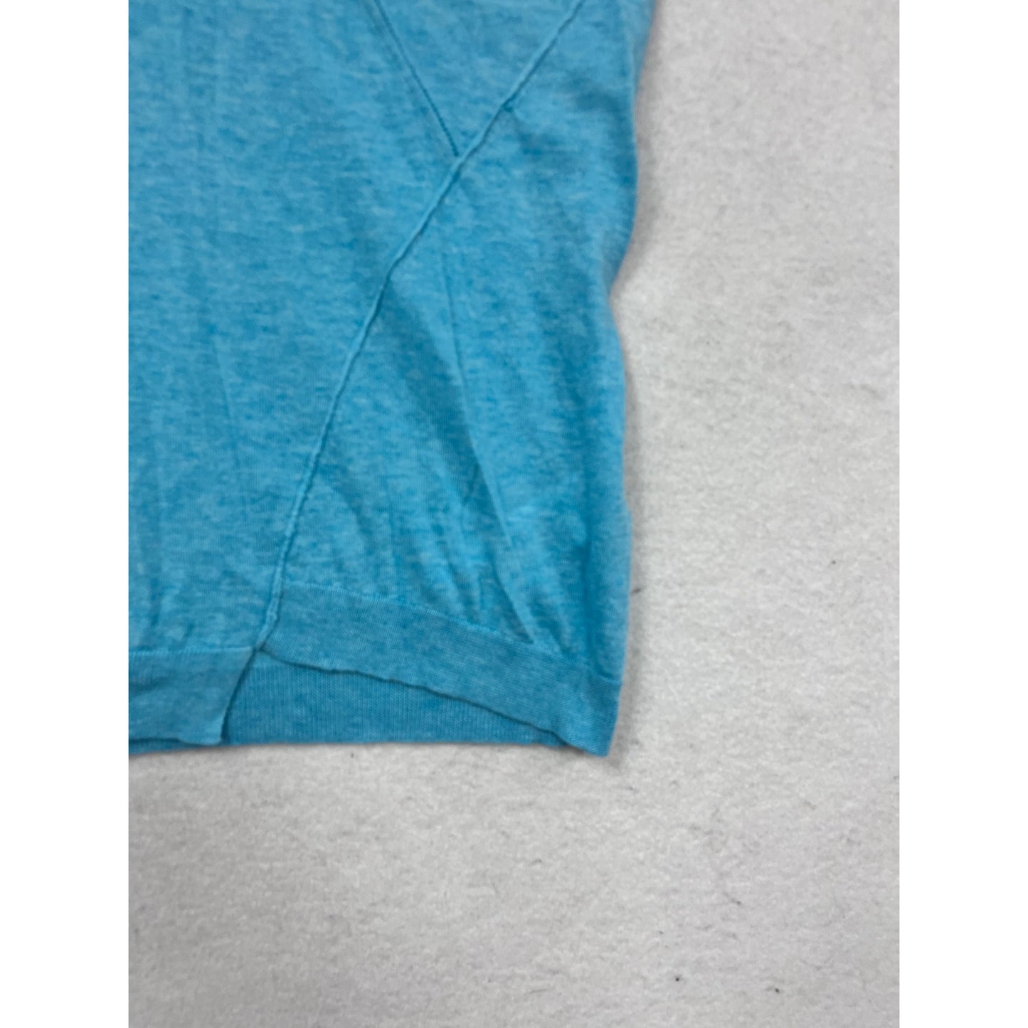 Zadig & Voltaire Blue Sleeveless V-Neck Top Size L #754A