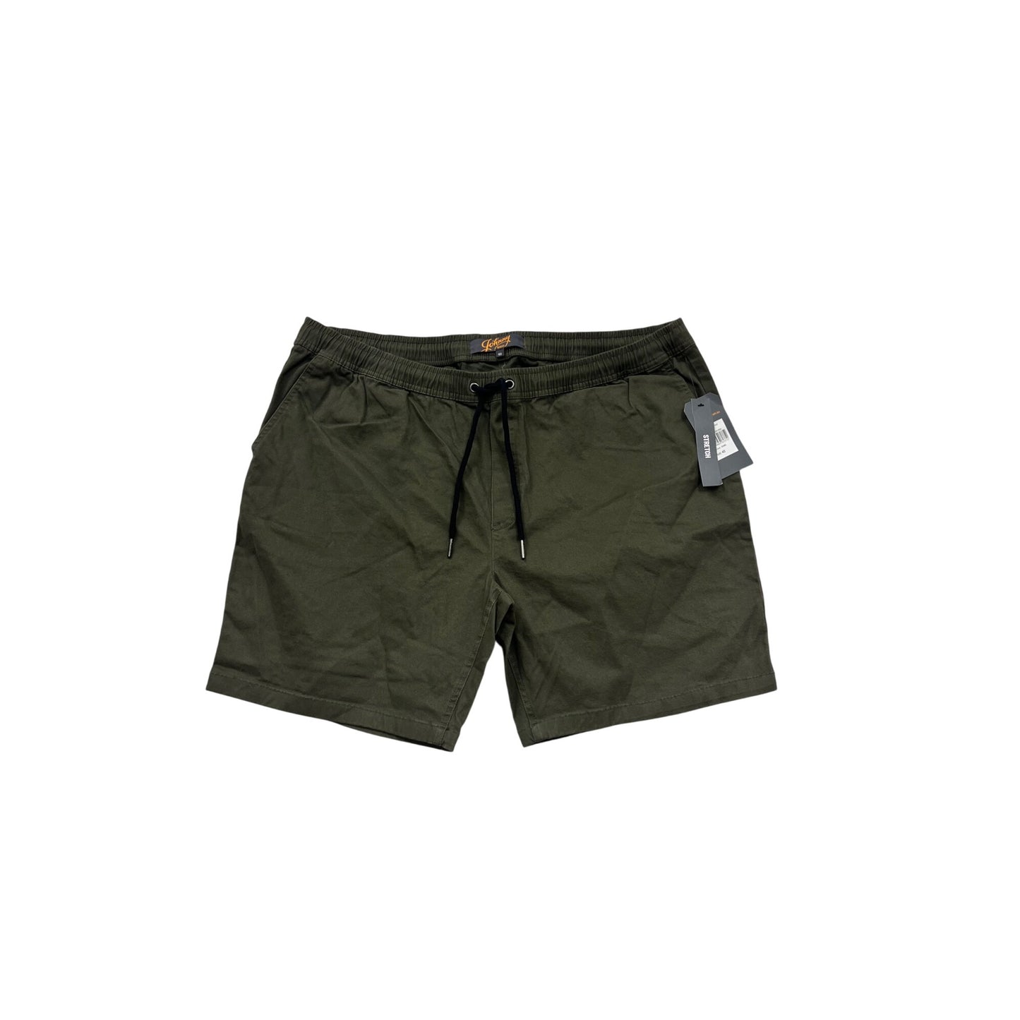 Johnny Bigg Stretch Shorts Olive Green Size XL #713A