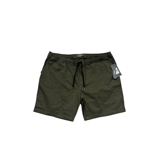 Johnny Bigg Stretch Shorts Olive Green Size XL #713A