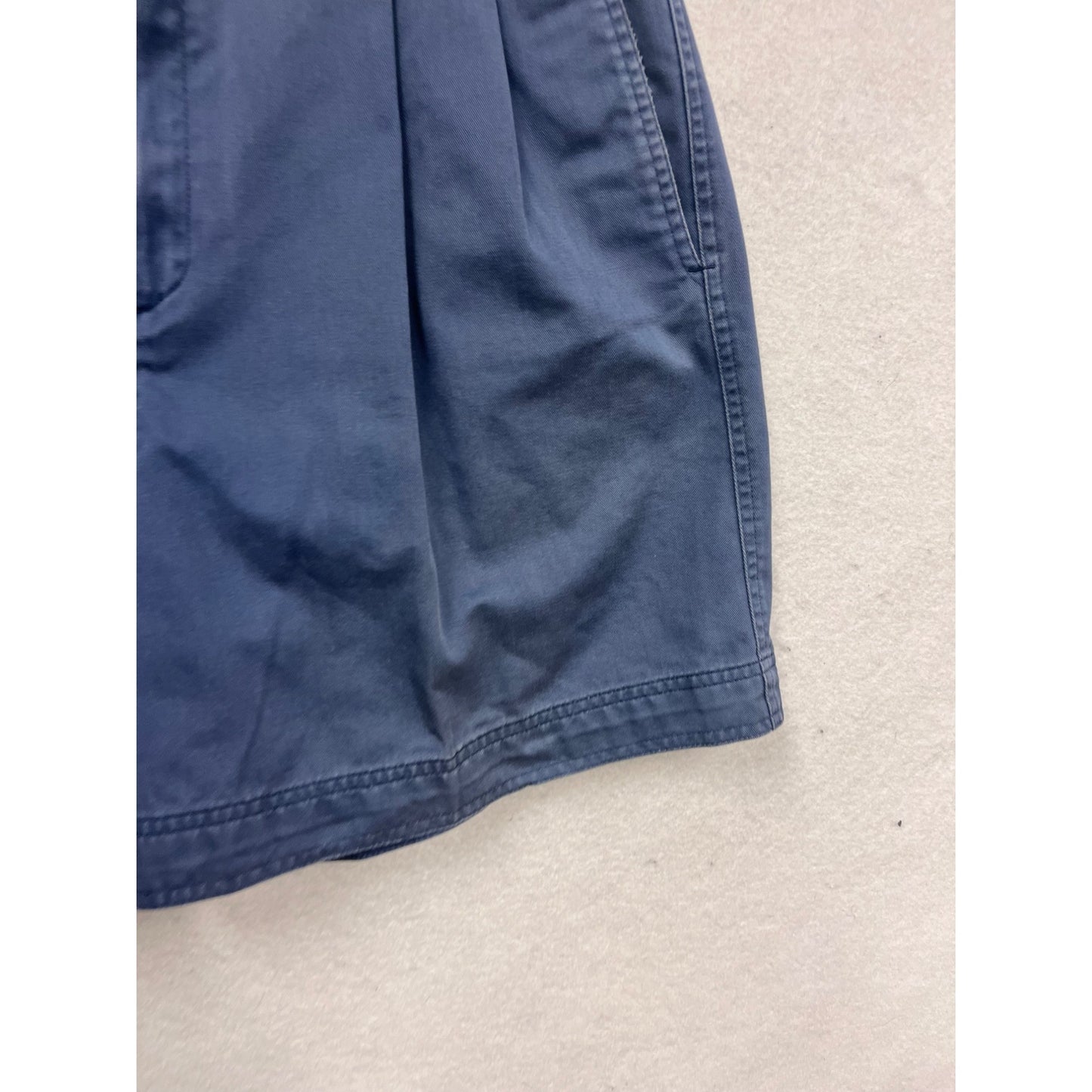 Hunt Club Pleated Blue Shorts Size 14 #585A