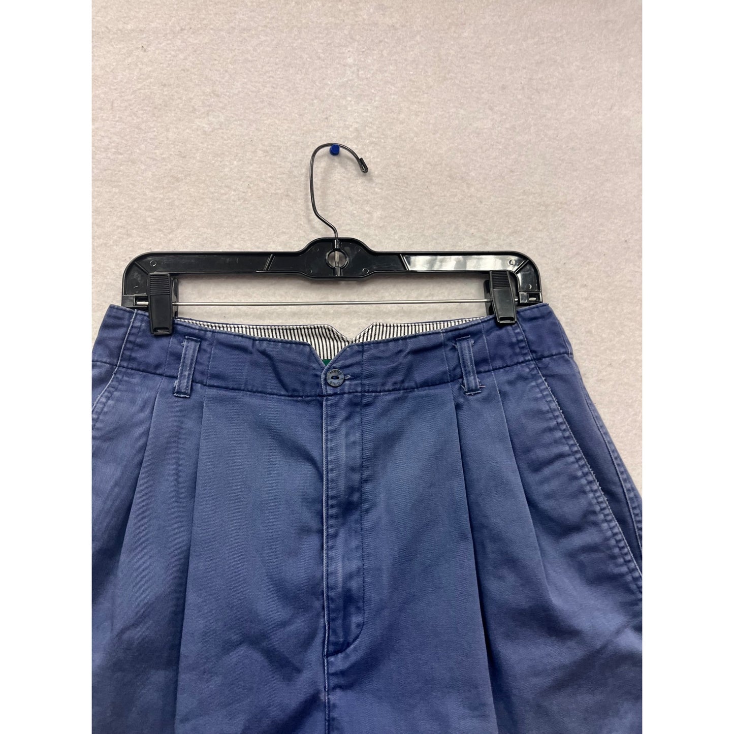 Hunt Club Pleated Blue Shorts Size 14 #585A