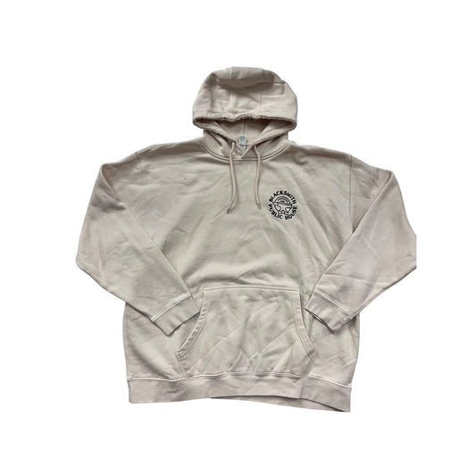 Men’s Lane Seven Blacksmith Public House Cream Hoodie 2XL #6245