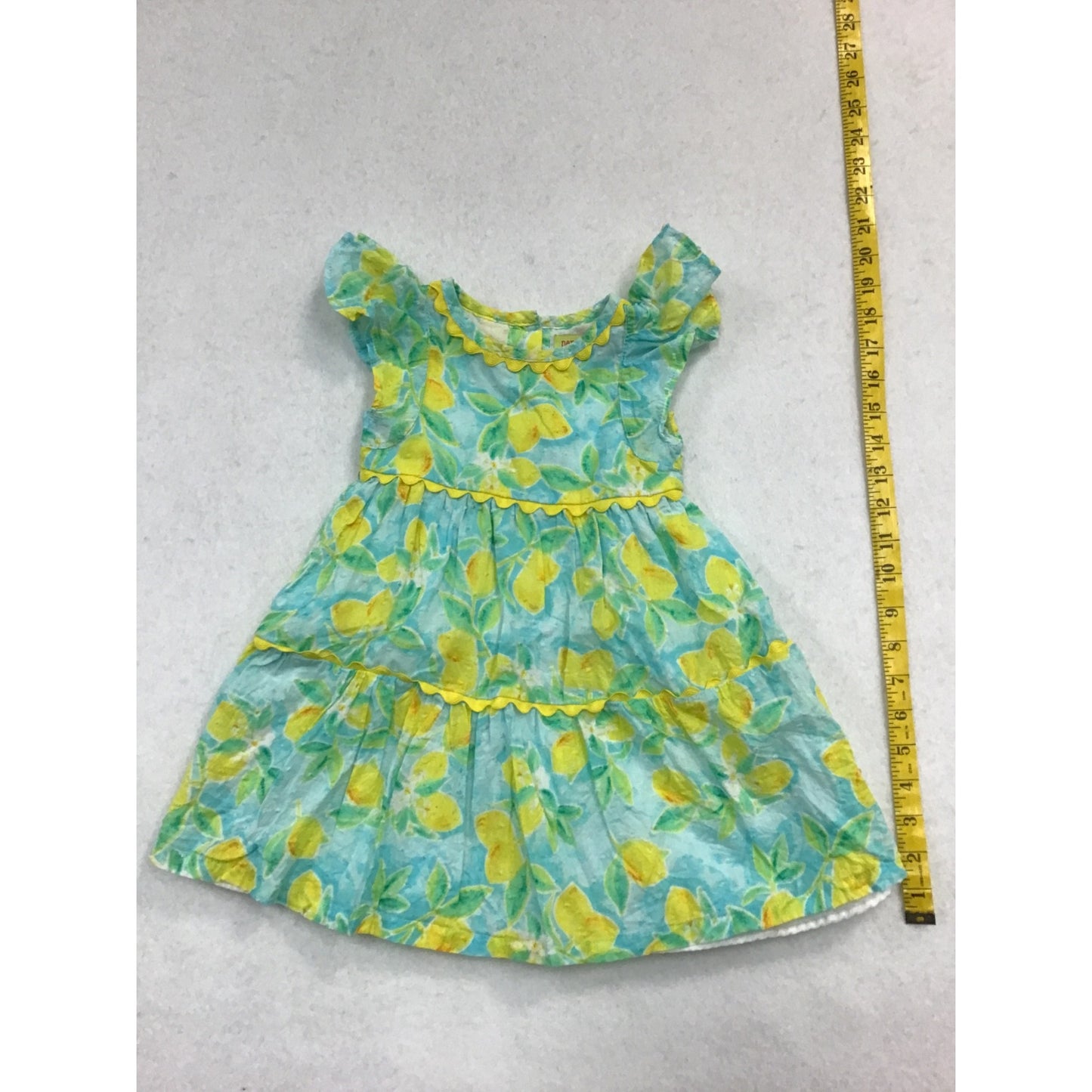 Baby Girl Lemon Print Dress