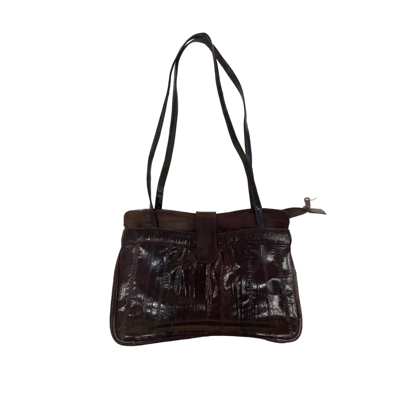 Eel Skin Shoulder Bag