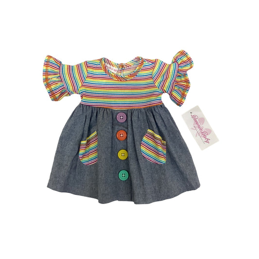 Bonnie Baby Rainbow Dress