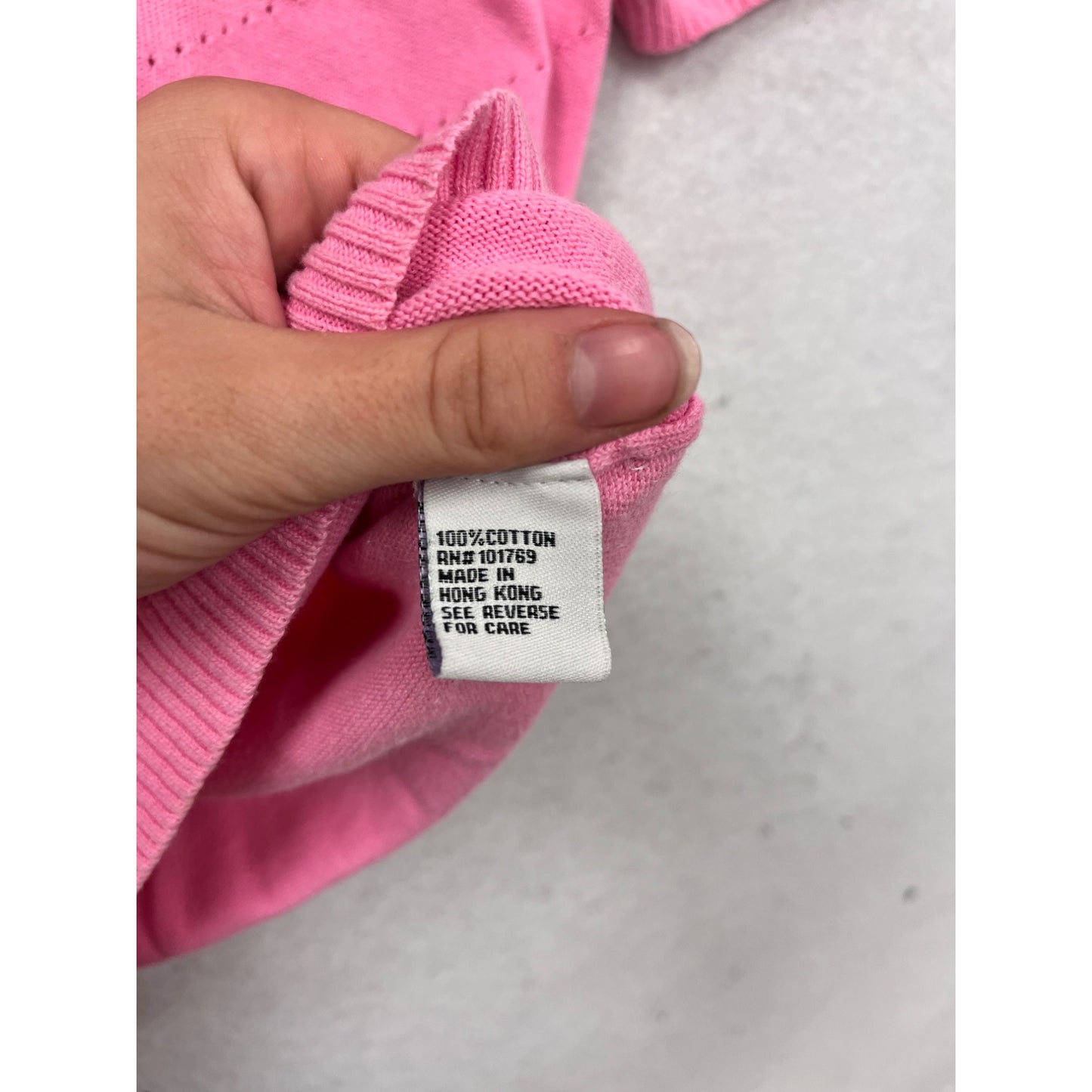 Sophie Rose Pink Short Sleeve Knit Top M #626A