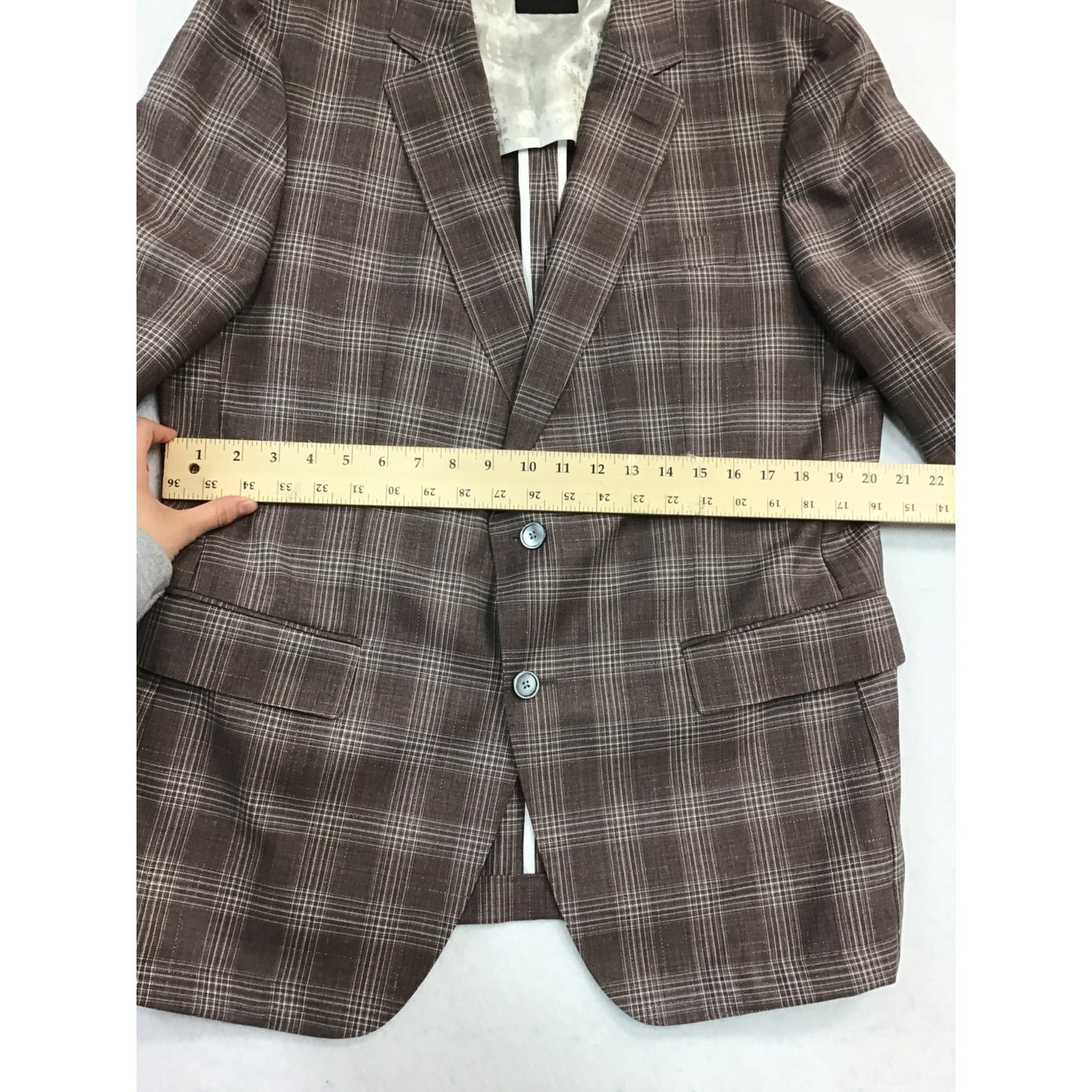 Men’s Hugo Boss Plaid Wool Blazer