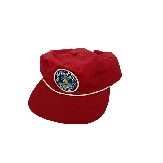 Red Salty Crew Cap