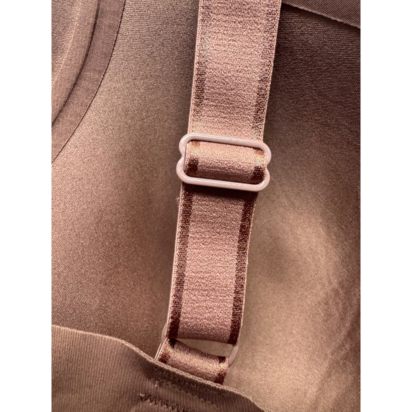 Knix Womens 38G Brown Seamless Adjustable Strap Bra #2B
