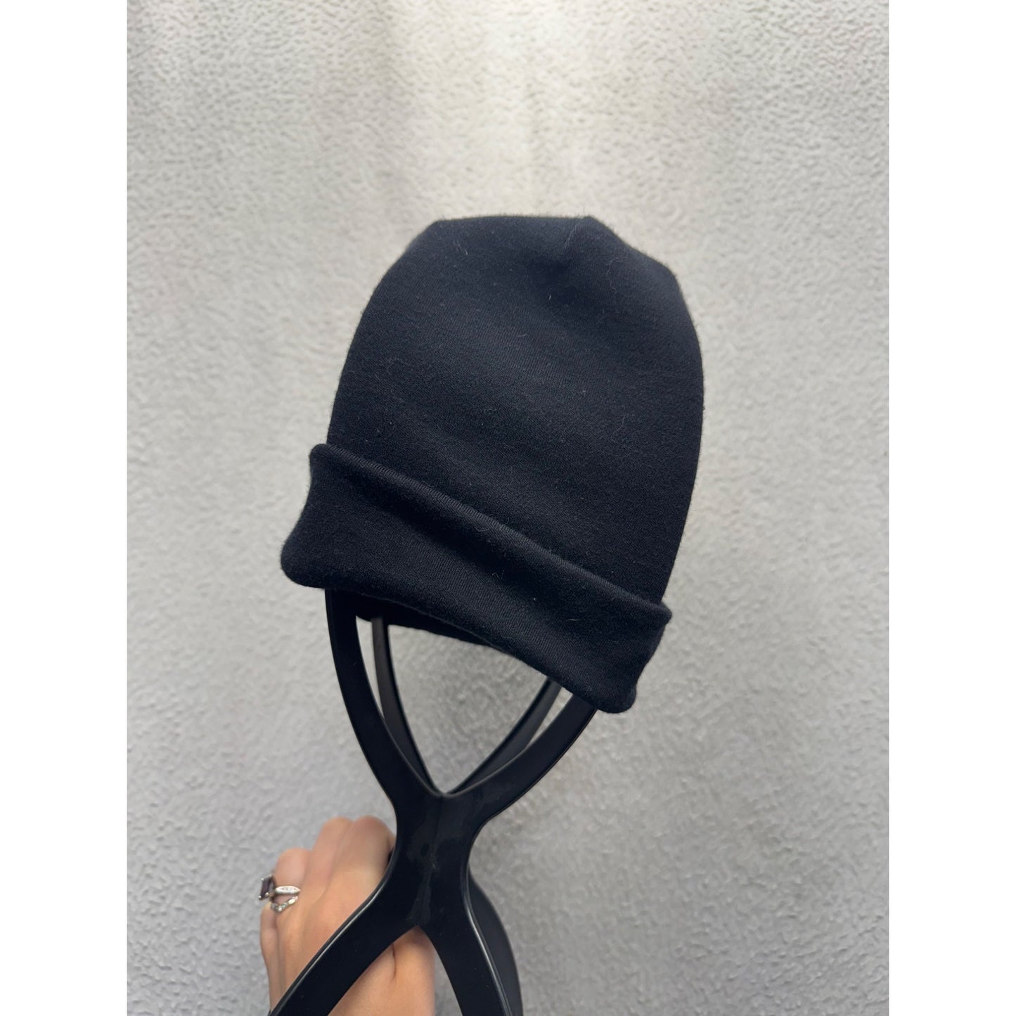 Smartwool Black Cuffed Beanie Hat With Embroidered Logo #9902