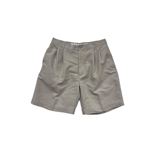 International Tour Taupe Pleated Shorts Size 40 #581A