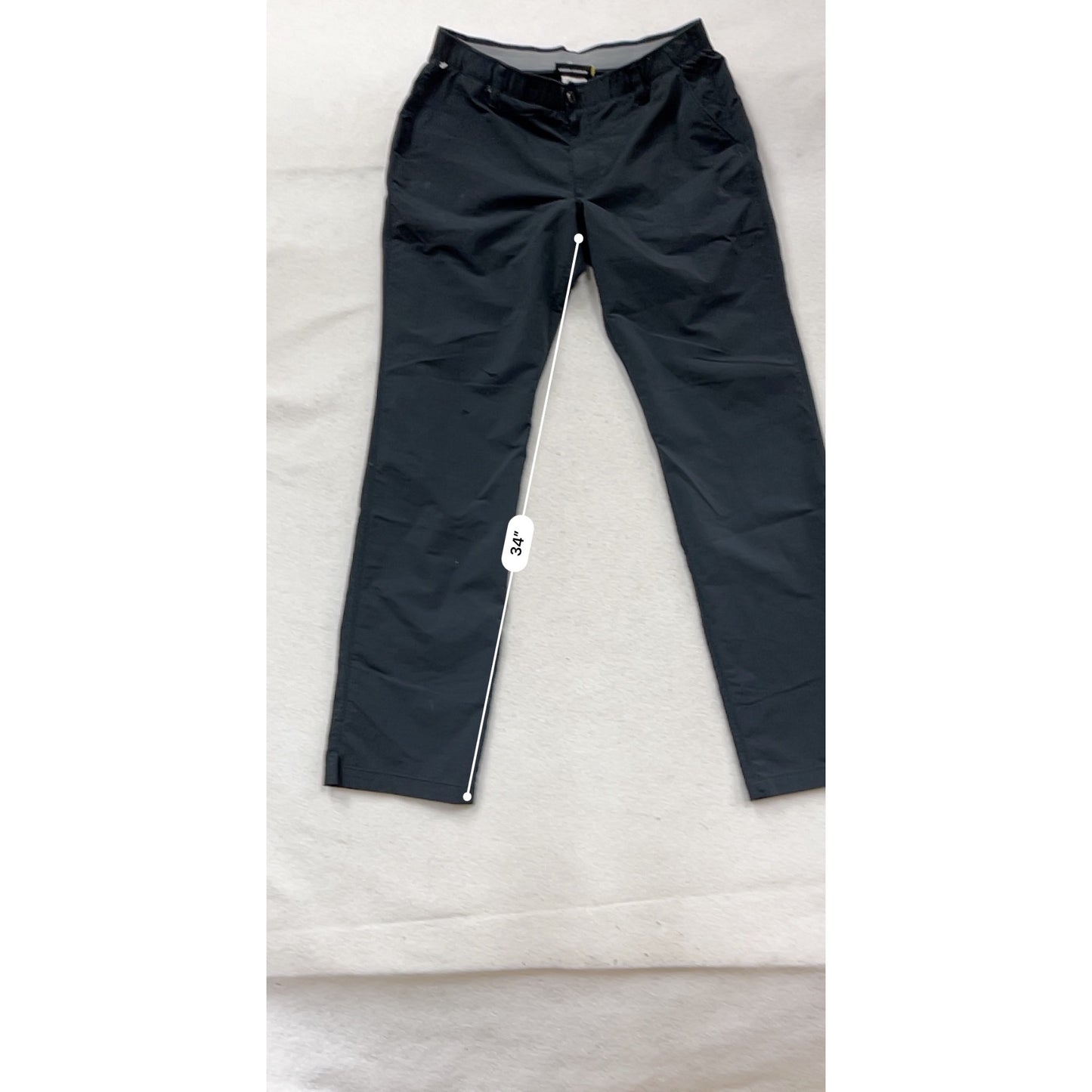 Under Armour Black Golf Pants Size 38/36 #146A