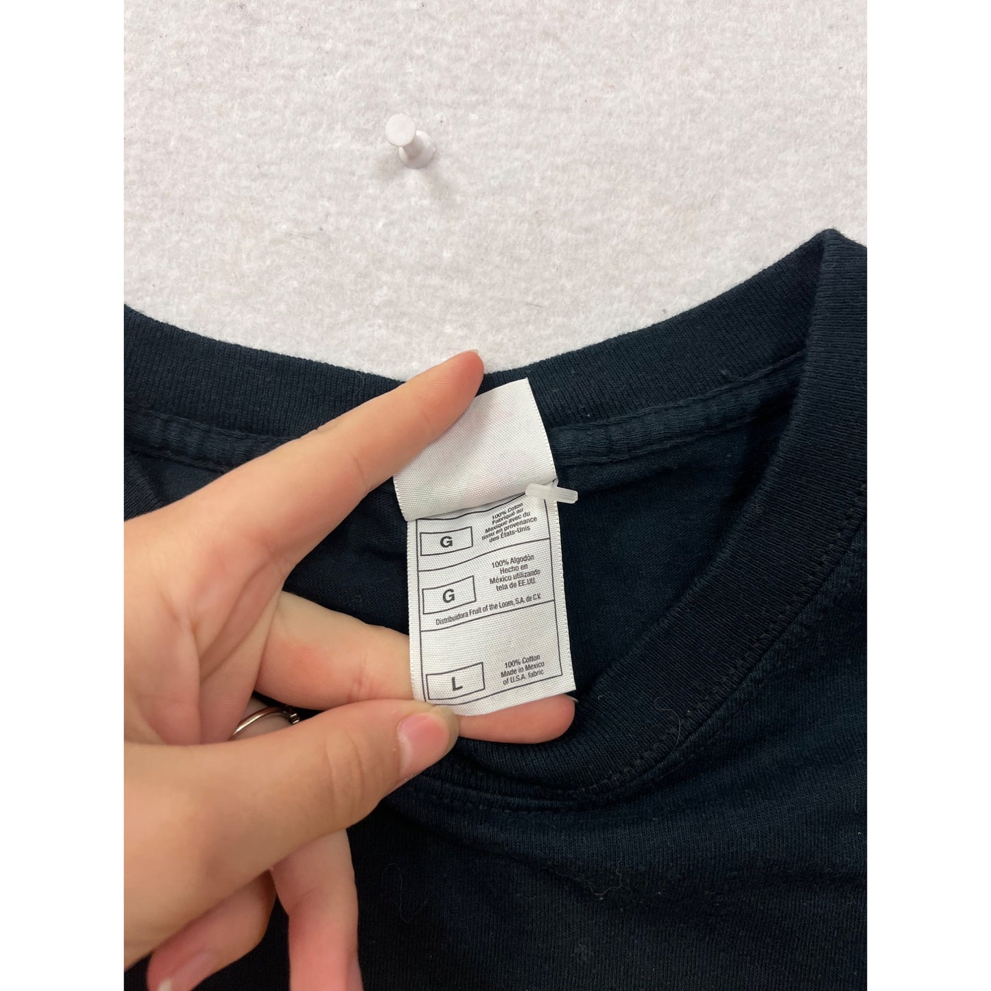 Black Hills Sturgis 2010 Fruit Of The Loom T-Shirt Black Large #8895