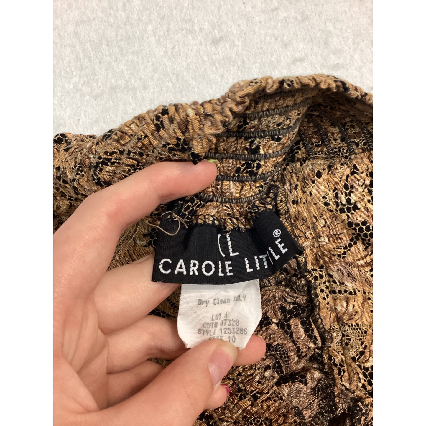 Carole Little Loose Fit Pants