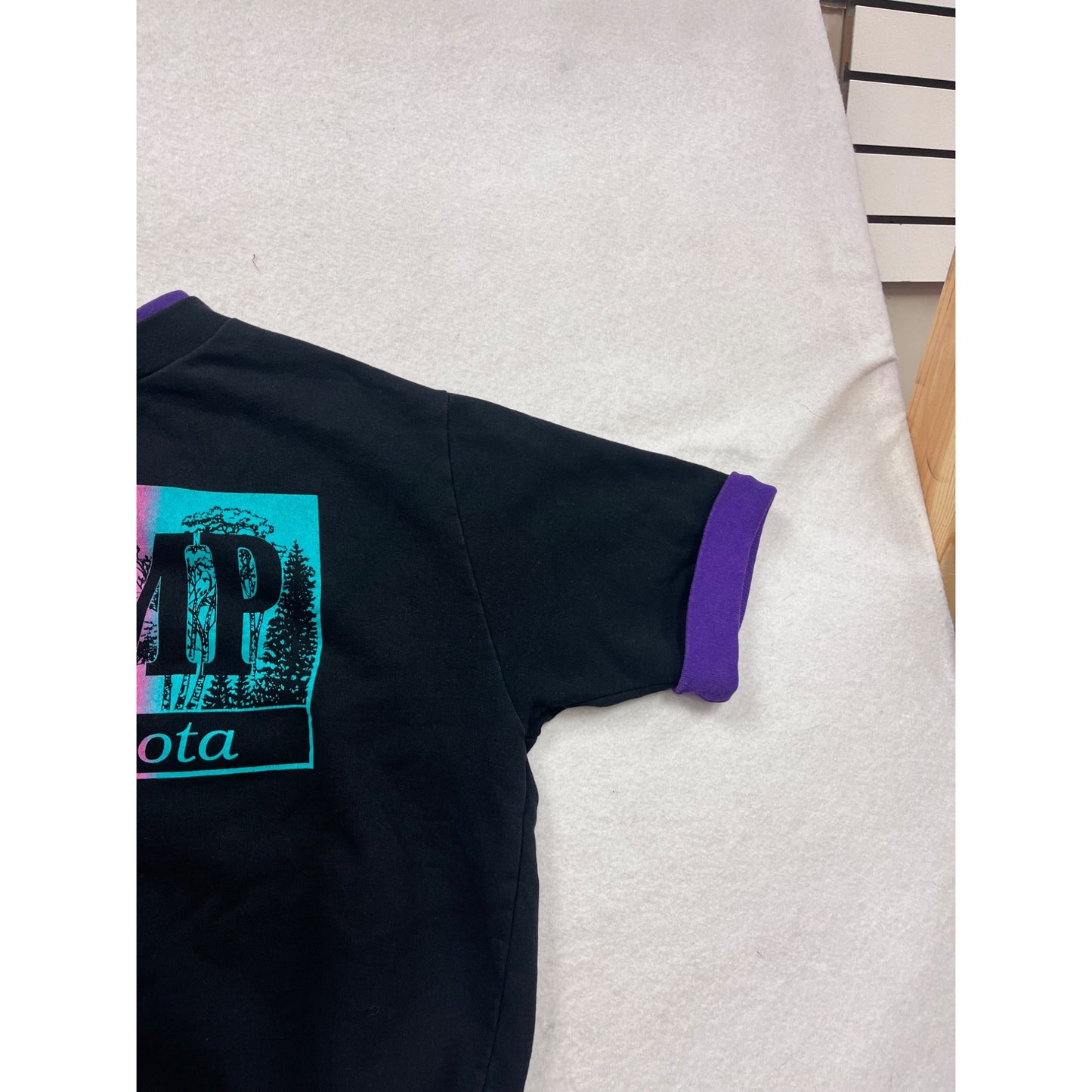 Vintage Camp Minnesota Sweatshirt Black S/M #103A