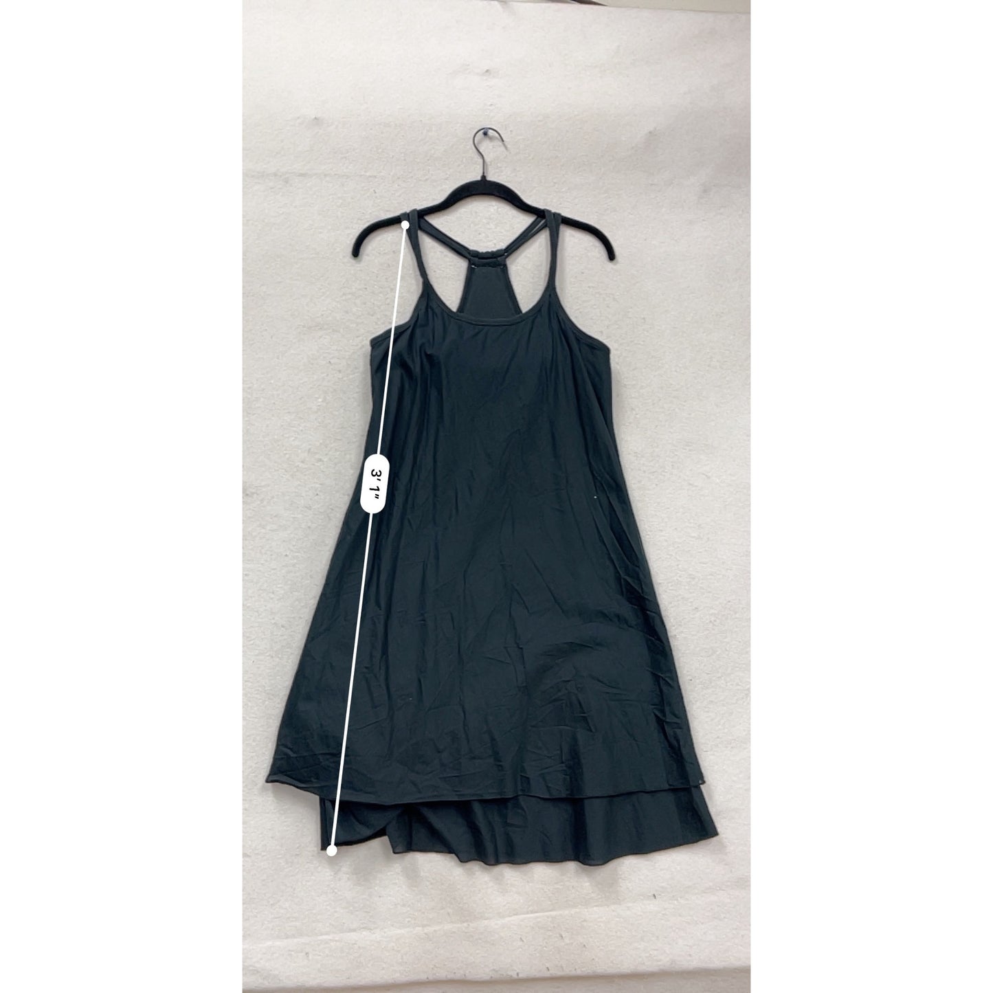 Black Racerback Athletic Dress S By Athelta With Built-In Bra #749A