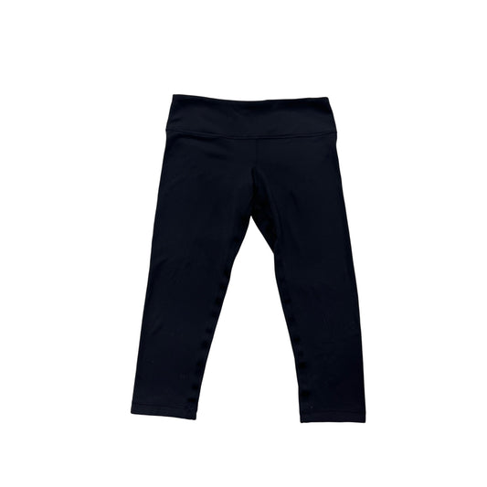 Lululemon Womens Black Cropped Leggings Size 8 #6721