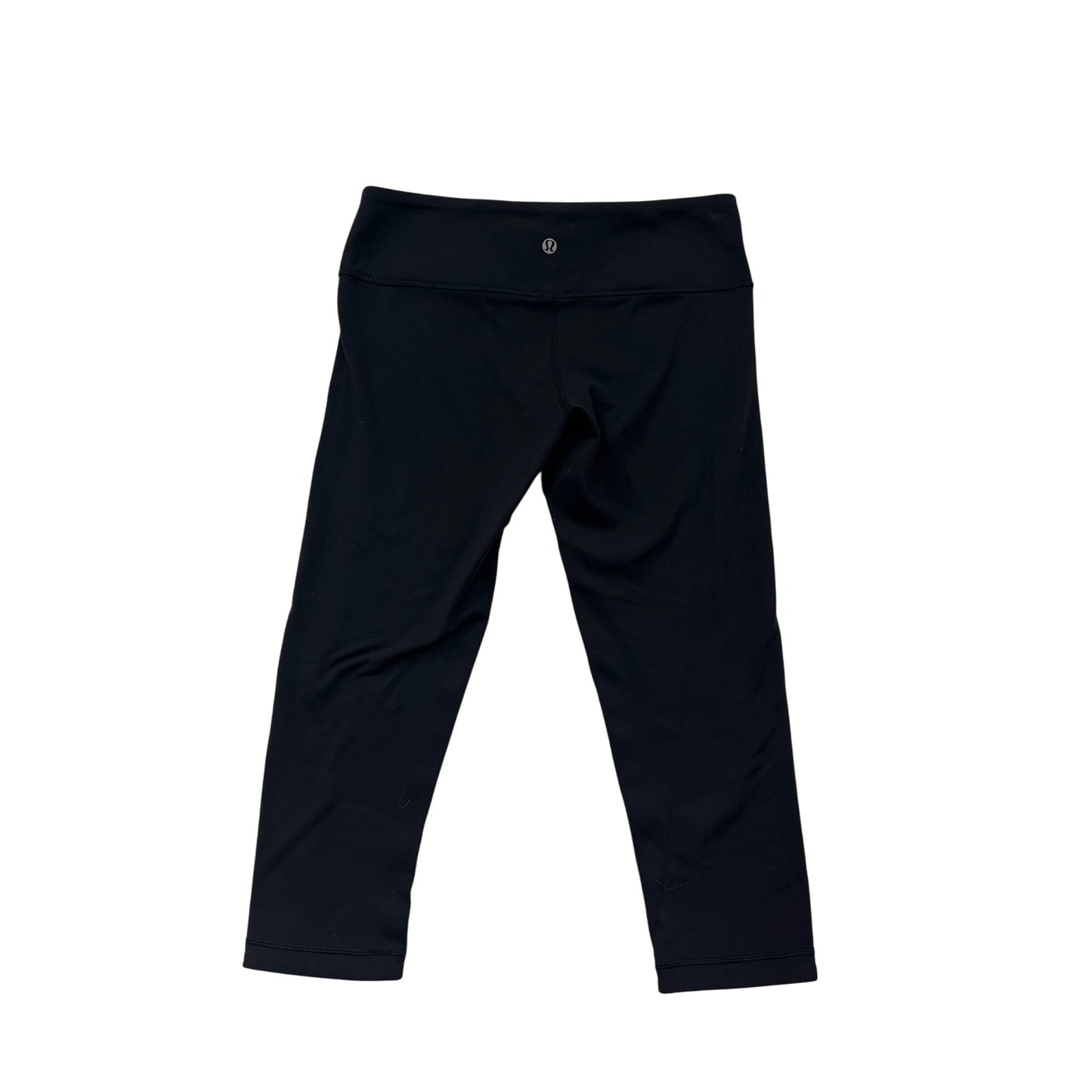Lululemon Womens Black Cropped Leggings Size 8 #6721