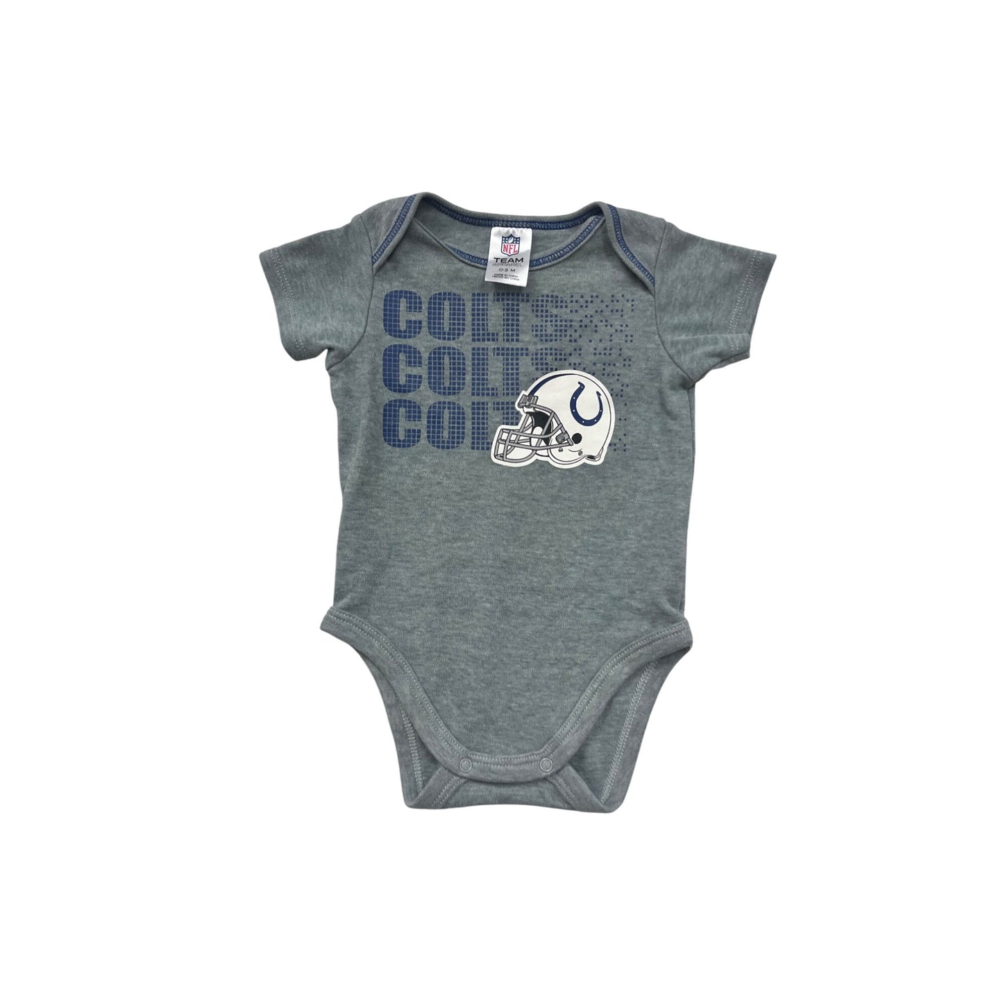 NFL Colts Baby Romper 0-3M #8554