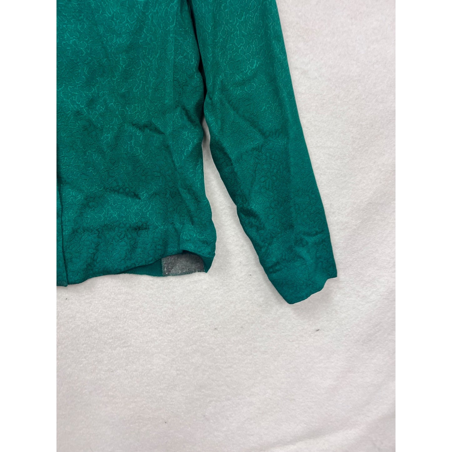 Vintage Prophecy Blouse Green Size M #621A