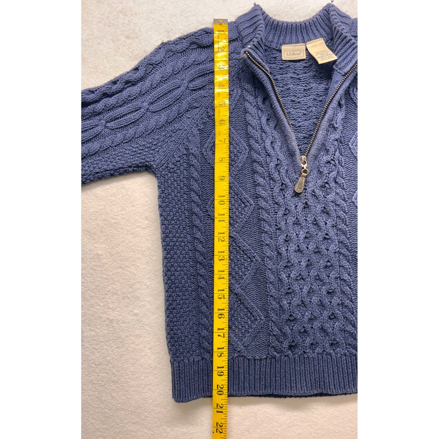 LL bean knitted sweater