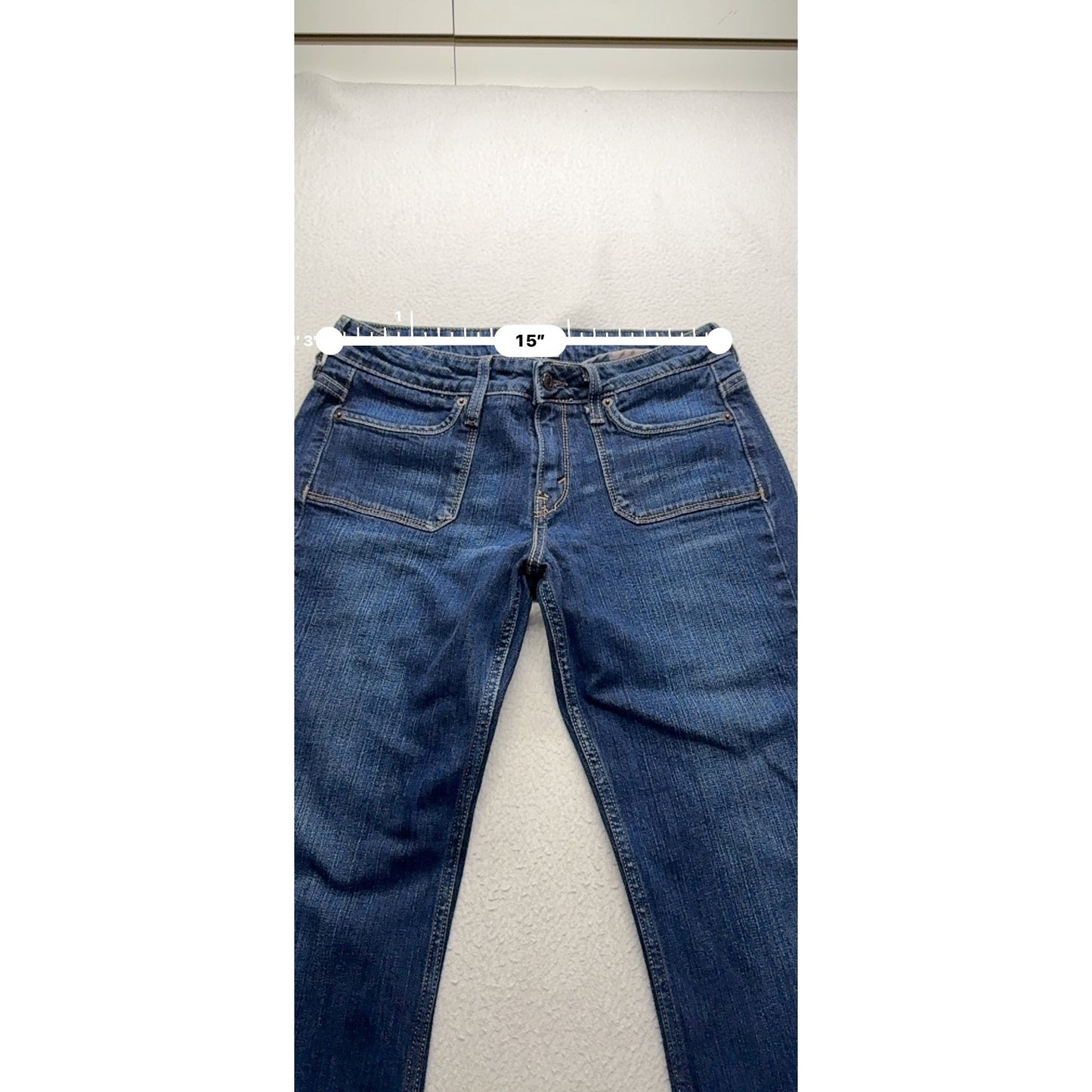 Levis 545™ Low Boot Cut Jeans Dark Wash Denim Size 8 Classic Fit #9307
